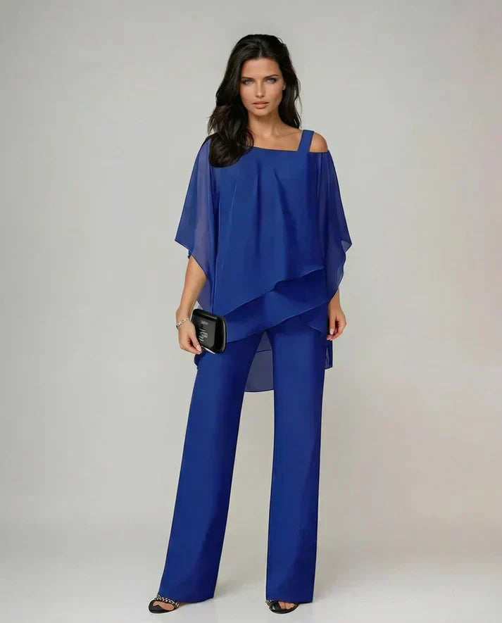 Mariella | Conjunto Fluido de Dos Piezas, Elegancia Atemporal