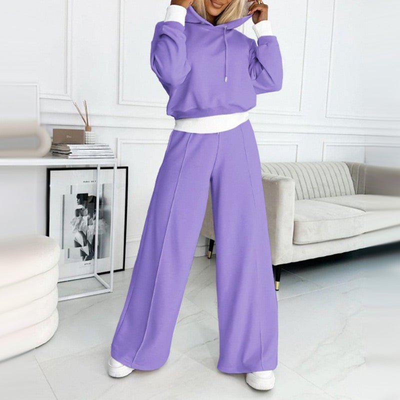 Thalia | Conjunto de Sudadera con Capucha y Pantalón, Acogedor